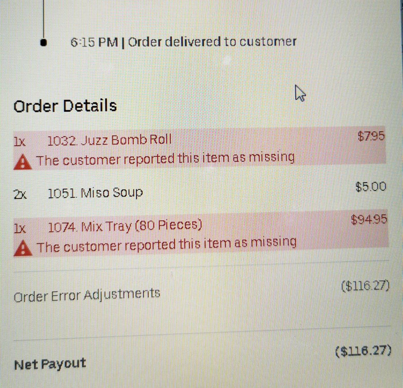 delivery app scam toronto