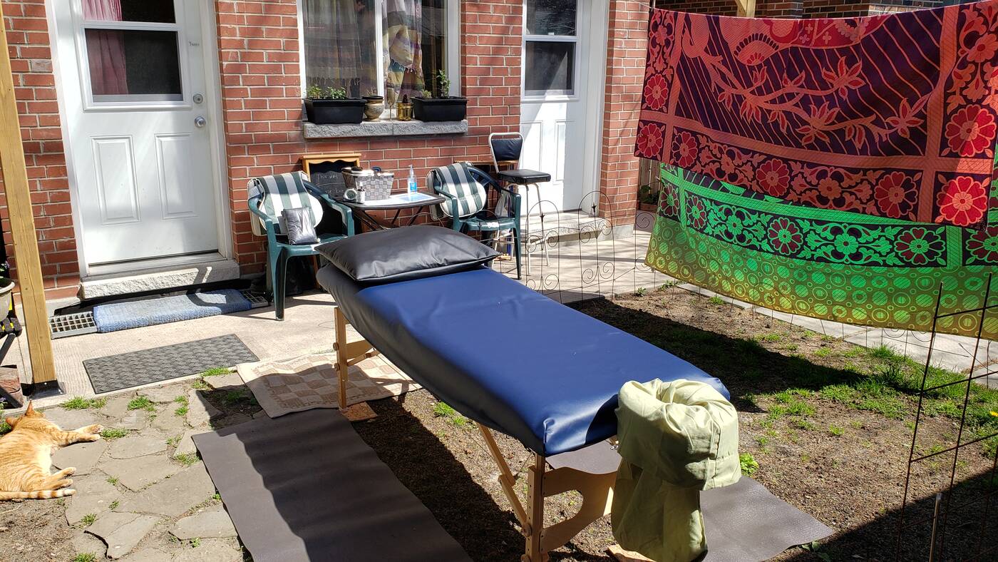 outdoor massage toronto