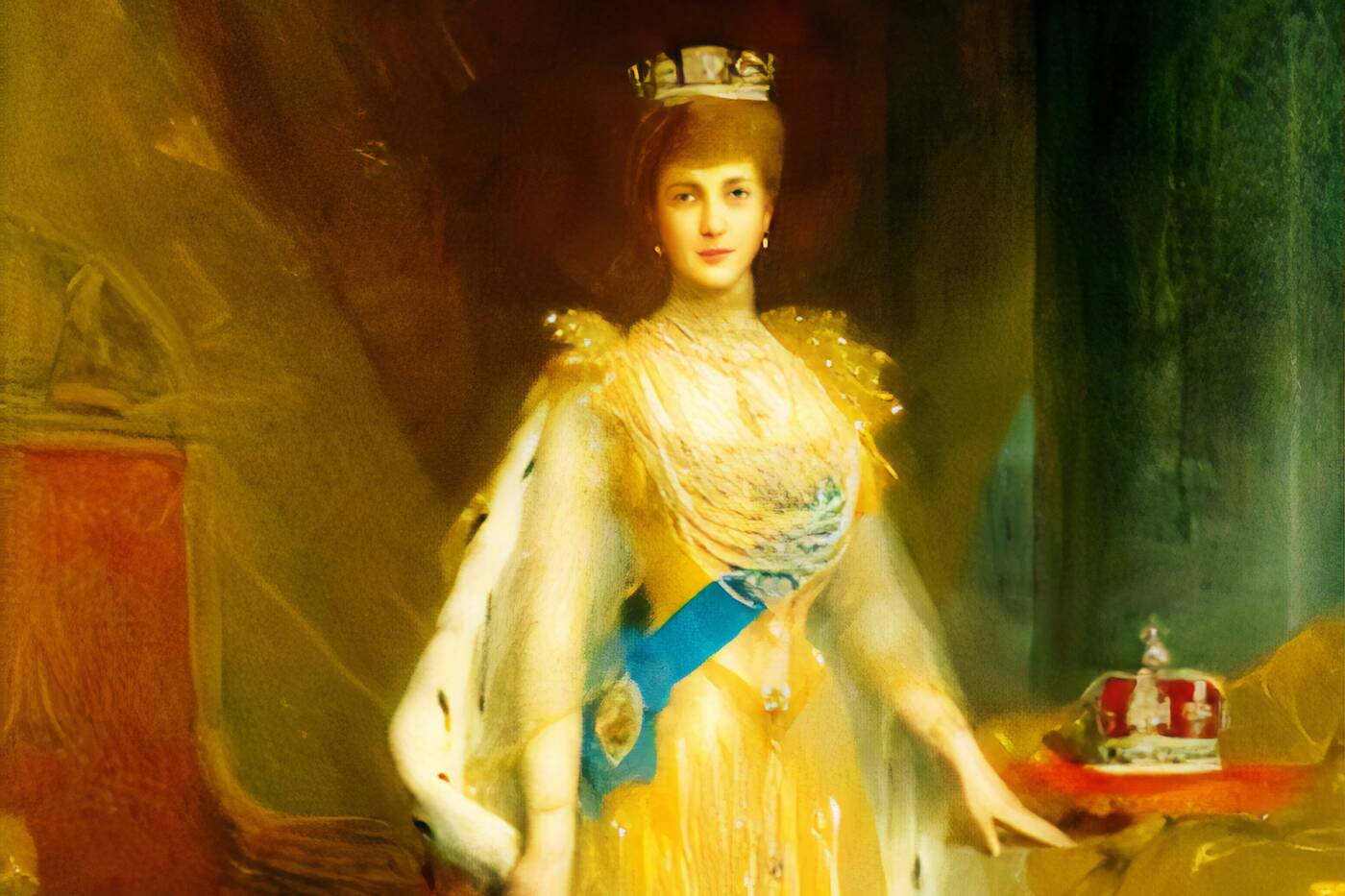 Королева Александра 1902 год коронация