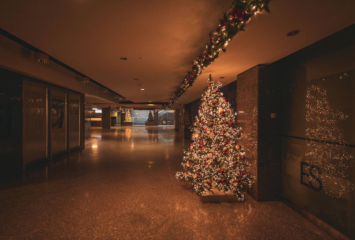 多伦多金融区圣诞节