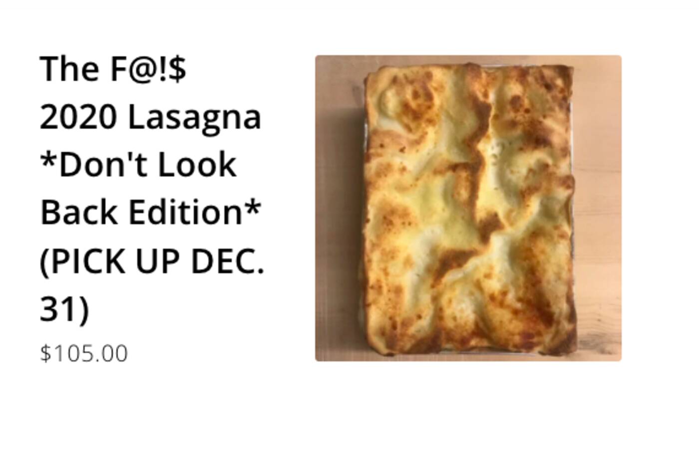 lasagna toronto