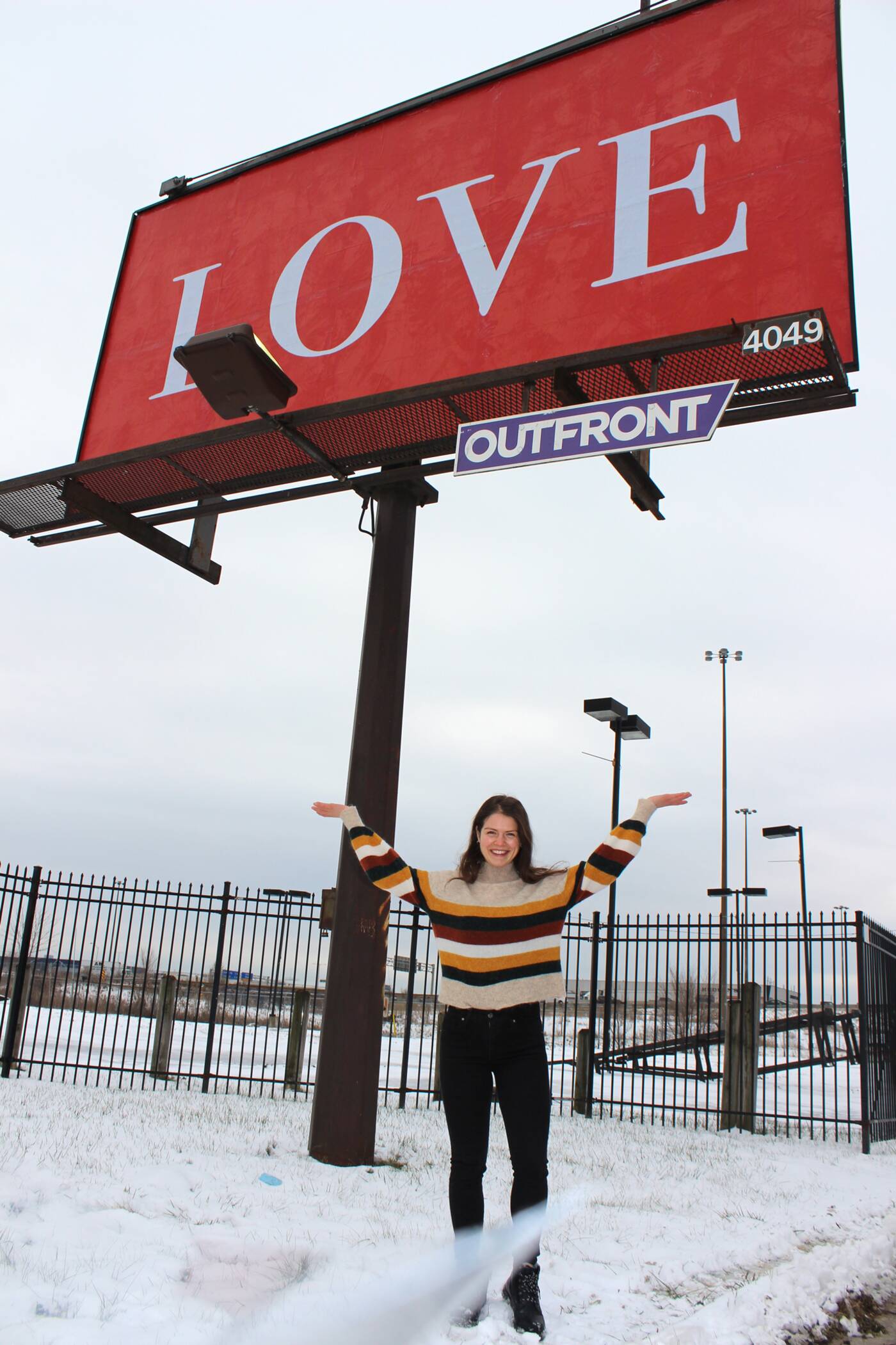 love billboard toronto