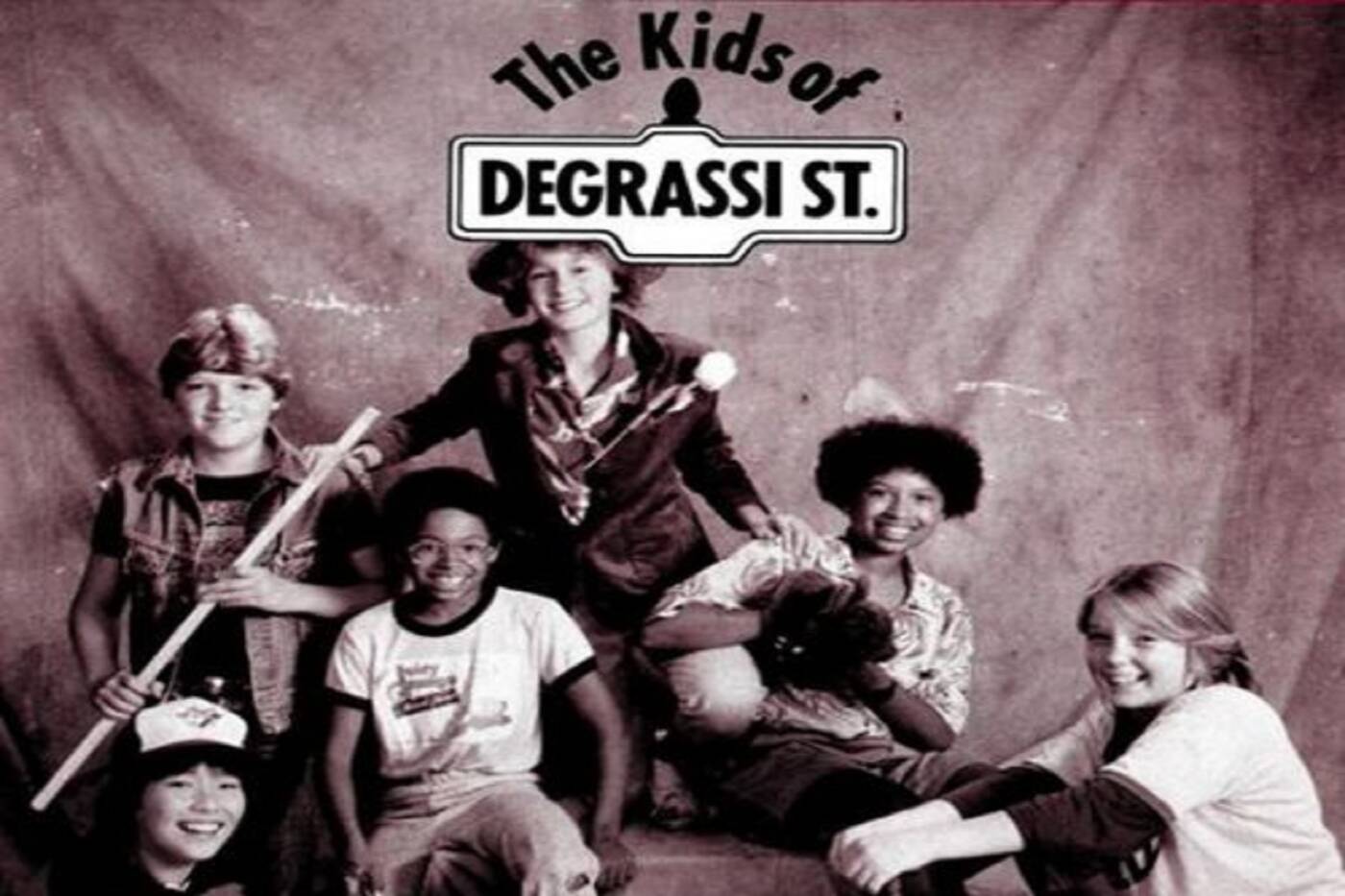 The kids of Degrassi Street