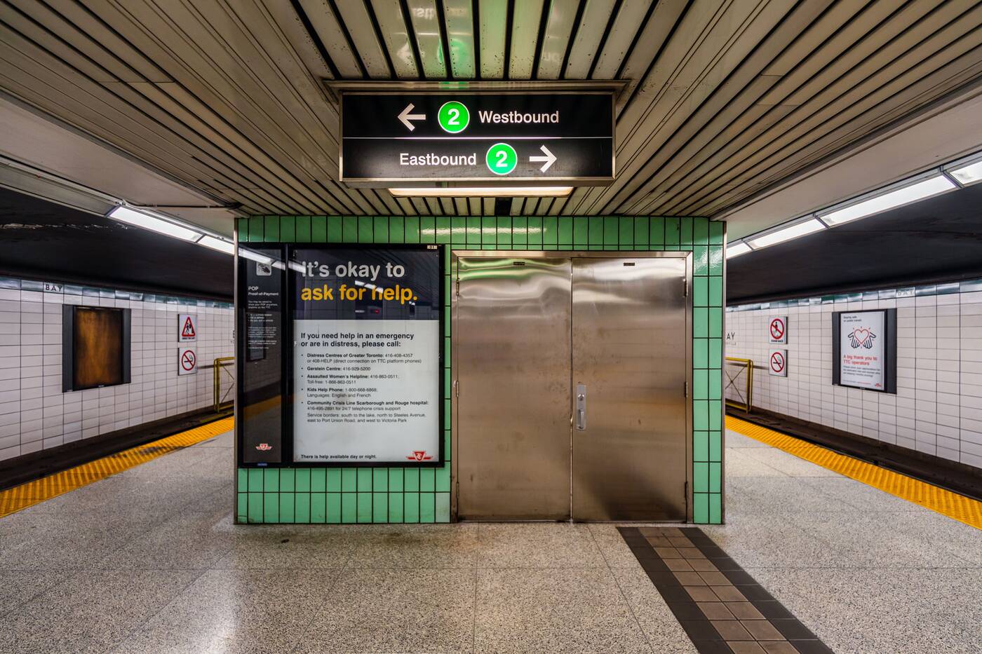 lower bay subway station ttc