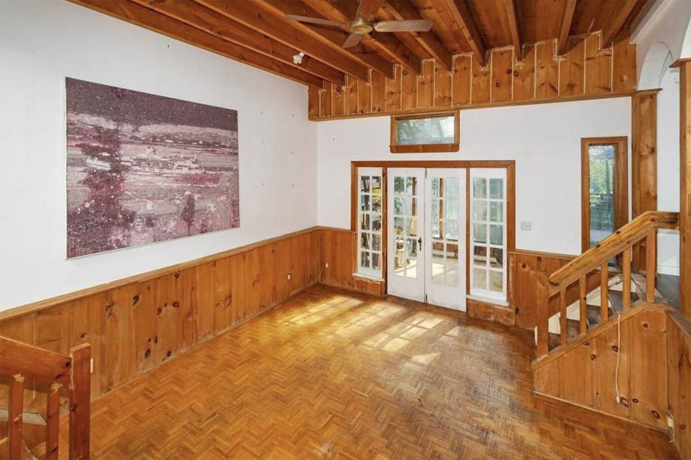 This $2.1 million home full of wood may be the weirdest one in Toronto