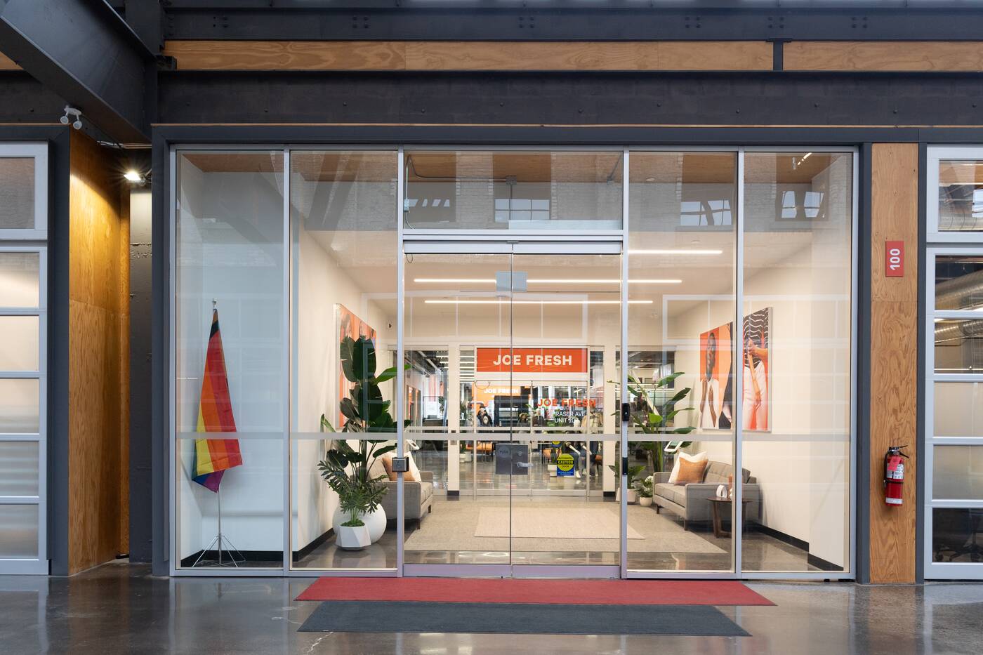 Served Fresh: inside the new Joe Fresh flagship store - Canadian Interiors