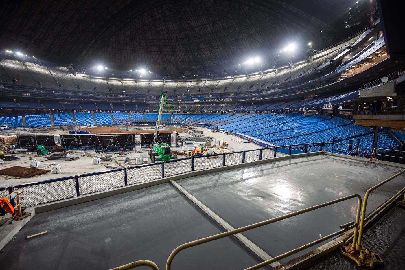 Demolition Complete Inside Toronto's Rogers Centre – SportsTravel