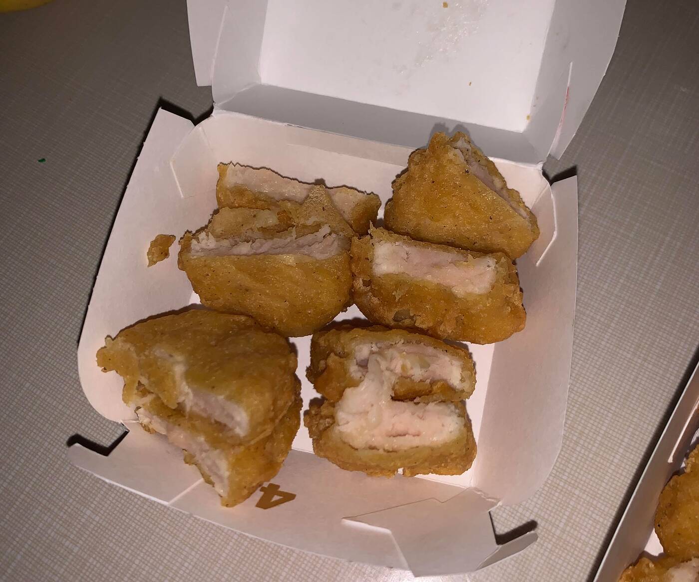 raw chicken nuggets mcdonalds toronto