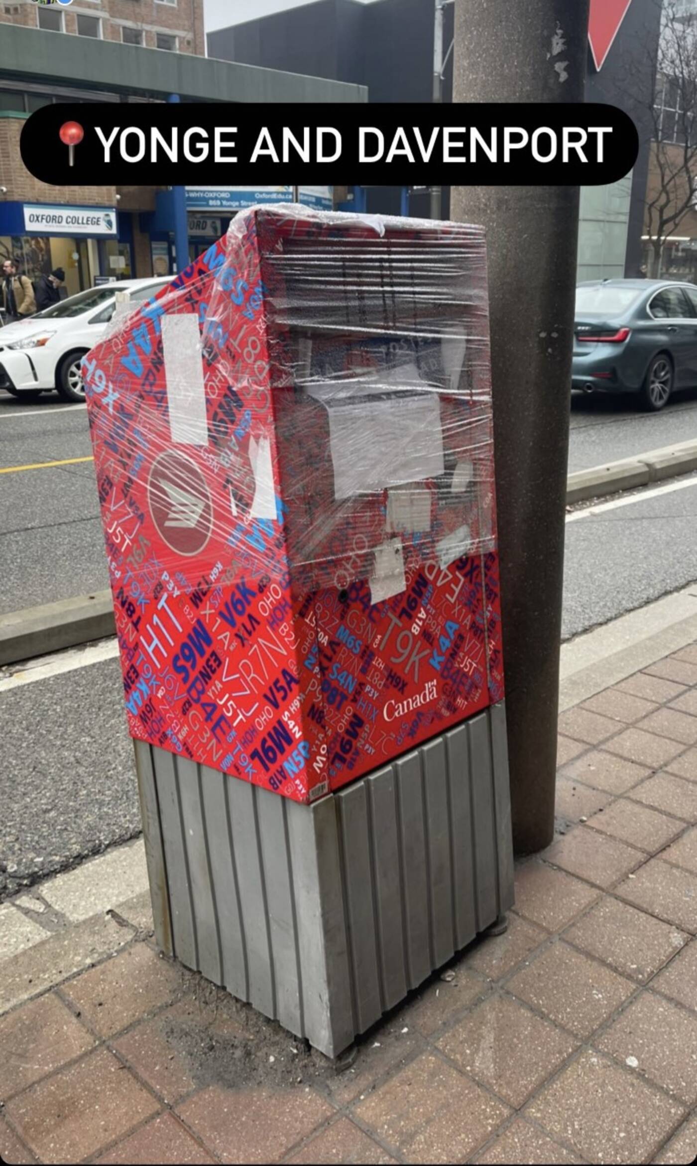 canada post mailbox