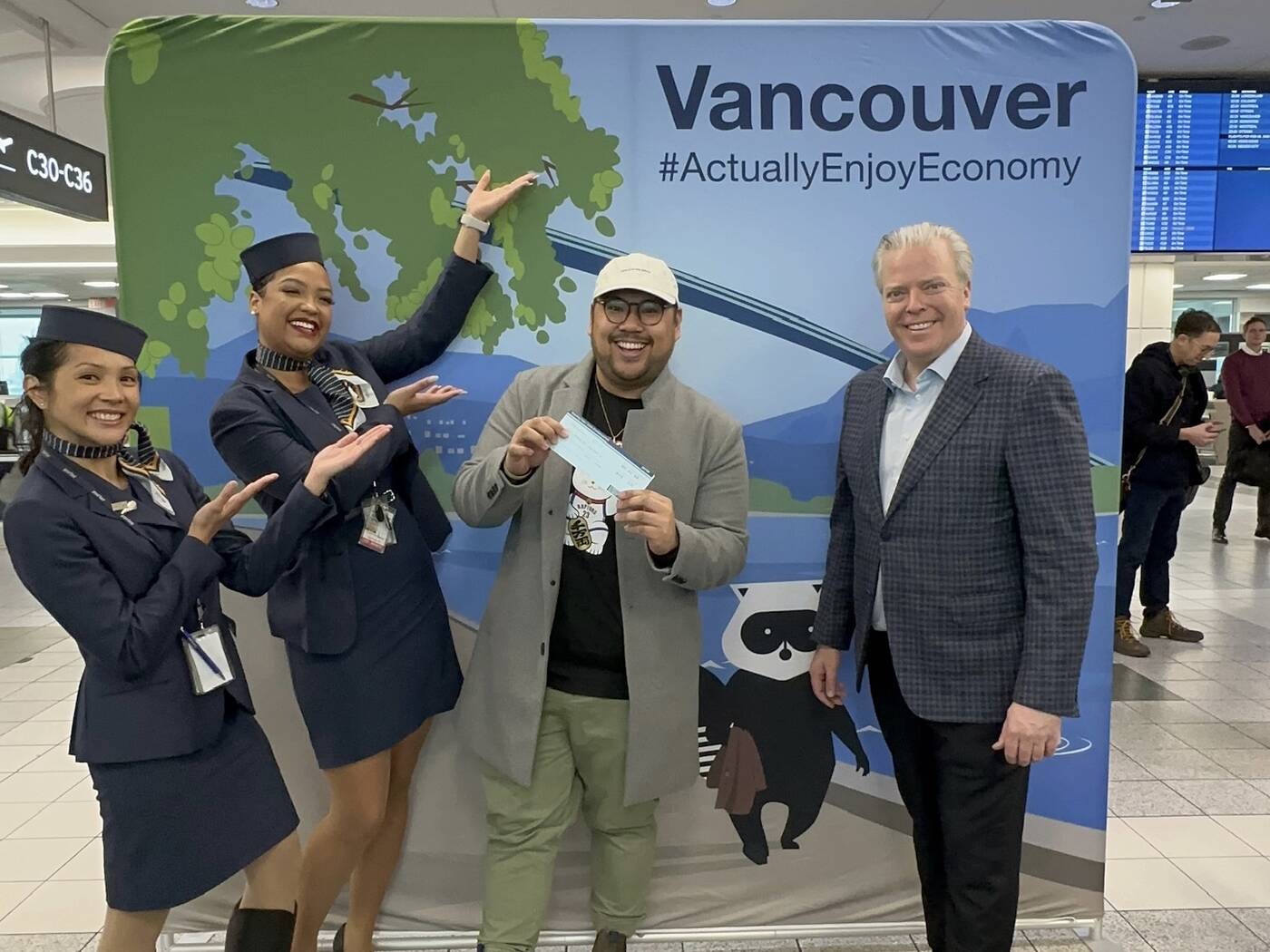 Porter Airlines first flight from Toronto to Vancouver