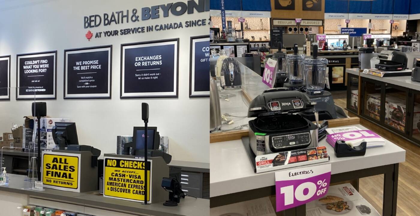 Bed Bath And Beyond canada