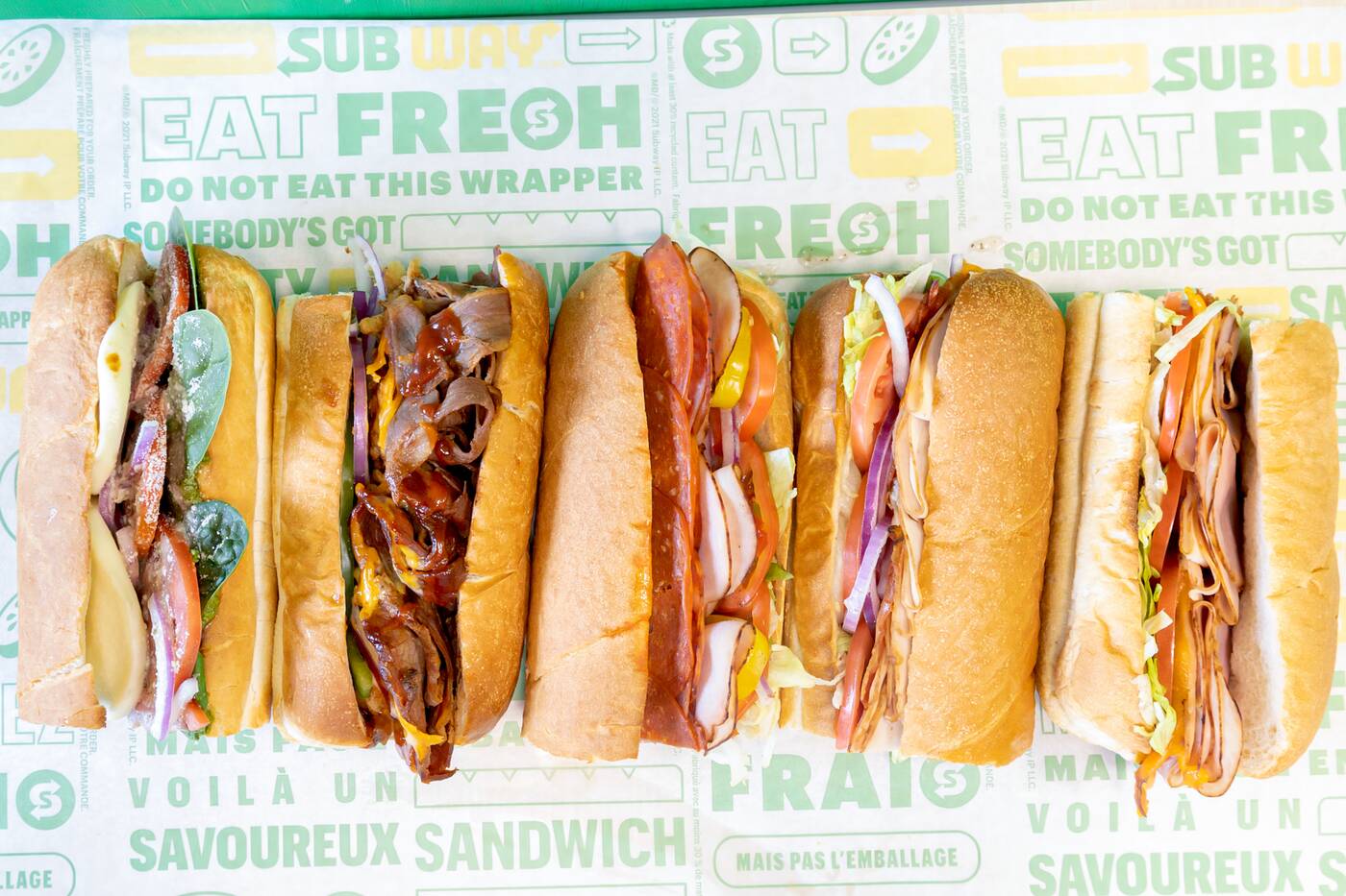 We tried 5 out of 15 brand-new subs being launched at Subway Canada this  month