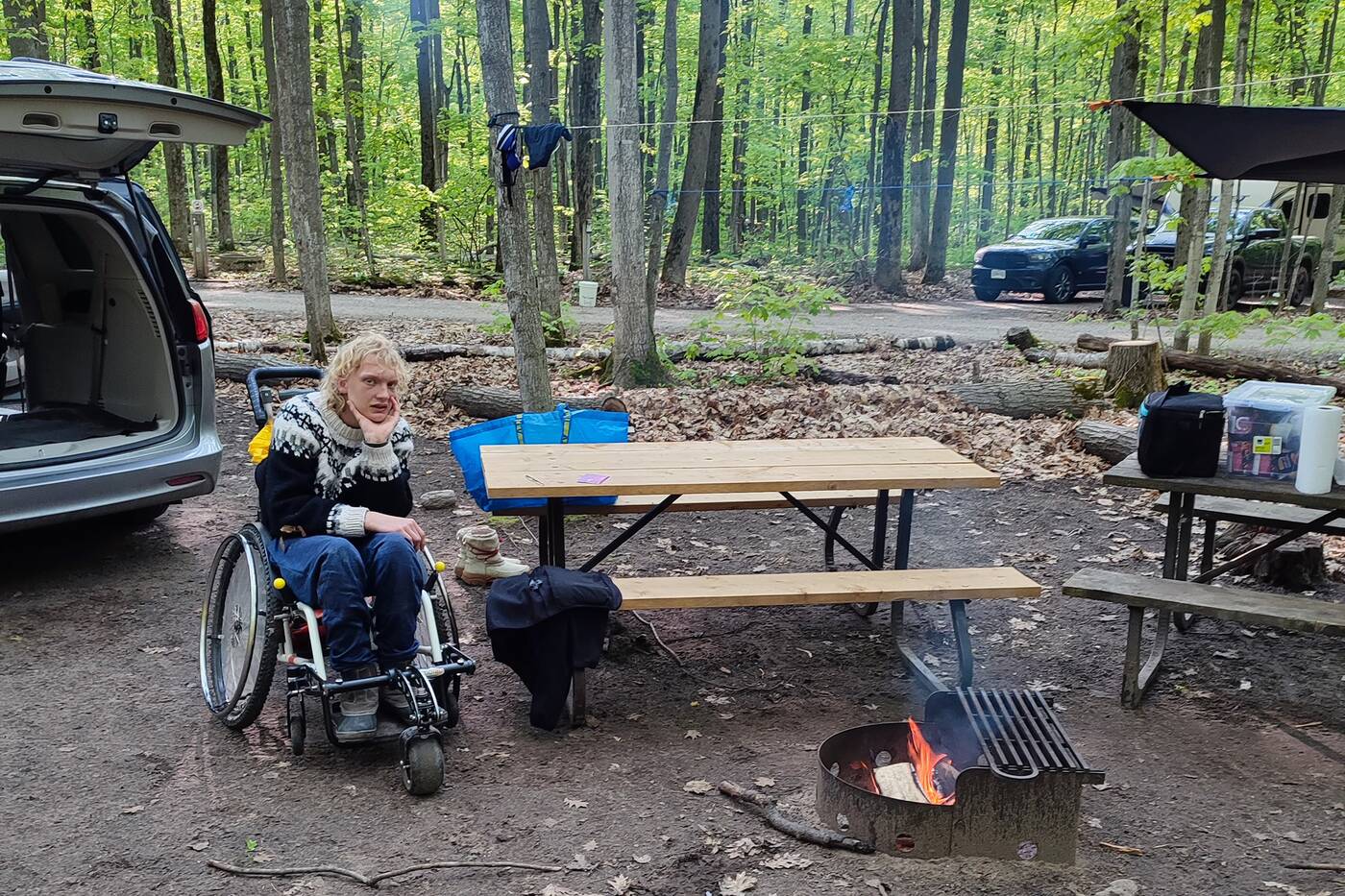 Toronto mom son accessible hiking