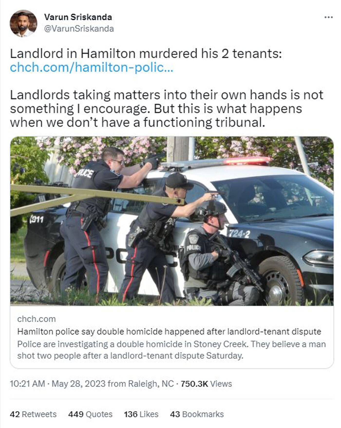 hamilton landlord shooting