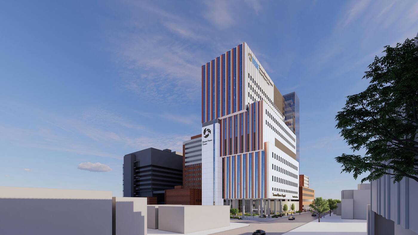 多伦多医院计划通过新大楼进行大规模扩建，这将改变这个地区3