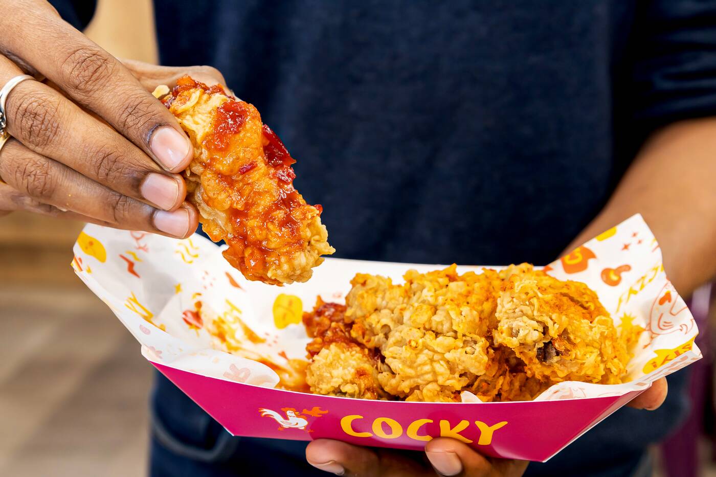 cocky spicy fried chicken