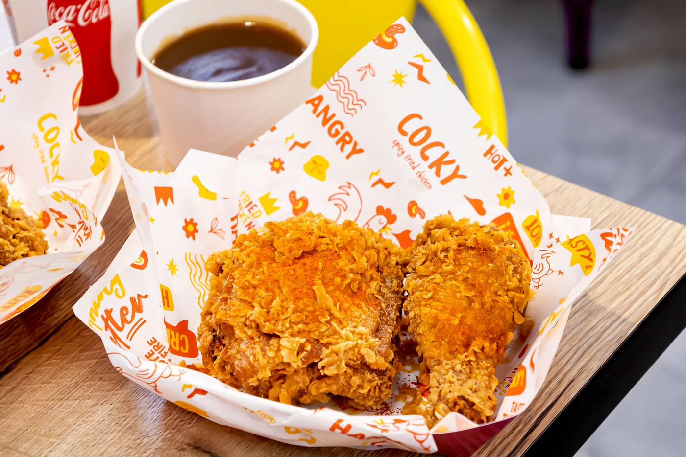 cocky spicy fried chicken