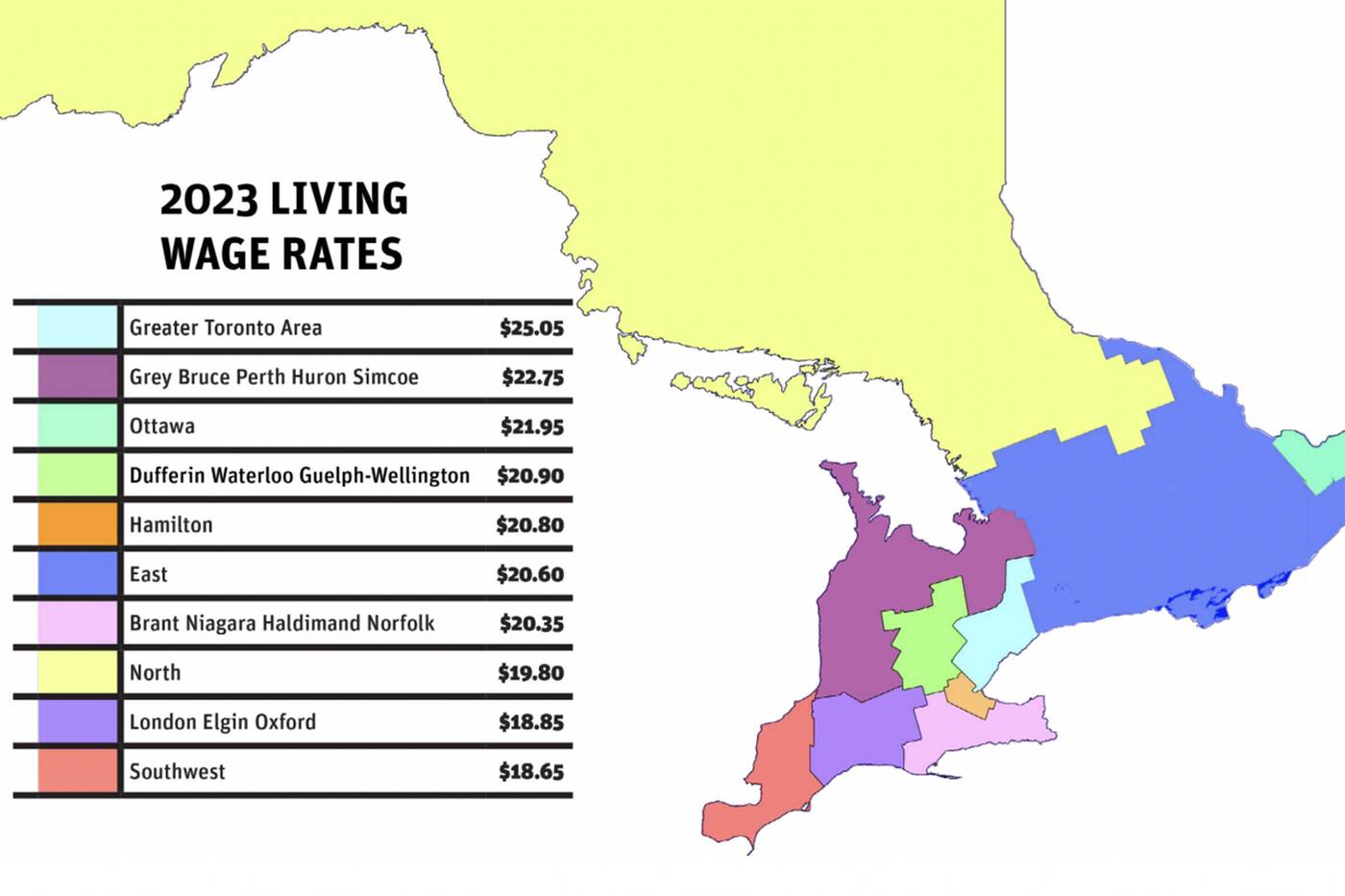Here's how much you need to earn to afford Toronto vs. elsewhere in Ontario