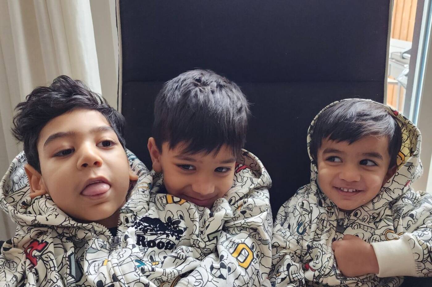 Shaan and his brothers