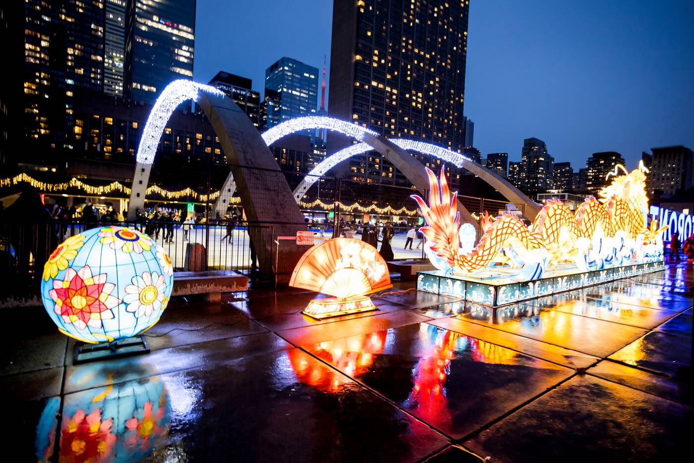 Cavalcade of Lights brings luminous displays to Toronto's main public